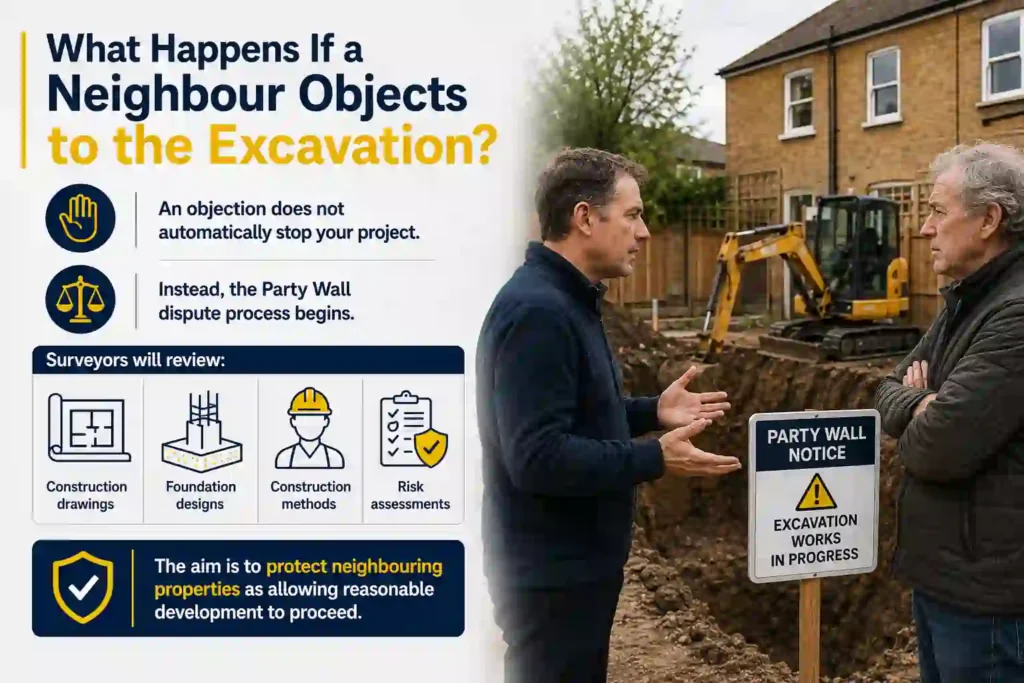 The Complete Guide to Section 6 Excavation Notices 3 What Happens If a Neighbour Objects to the Excavation Beaconsfield